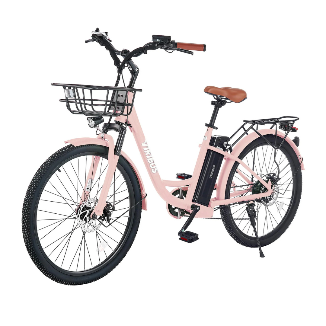 Viribus Breeze Step-Thru Electric Bike with Pedal Assist