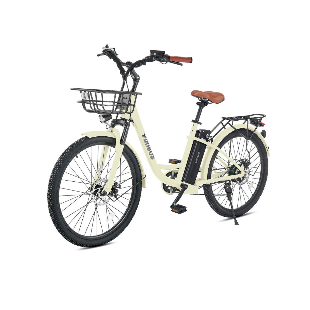 Viribus Breeze Step-Thru Electric Bike with Pedal Assist