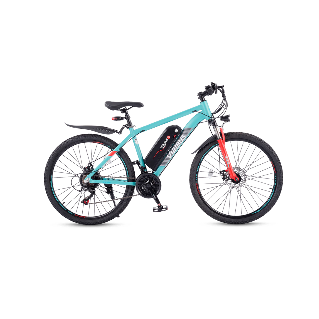 Viribus Panther Electric Mountain Bike with Pedal Assist - Senior.com Electric Bikes