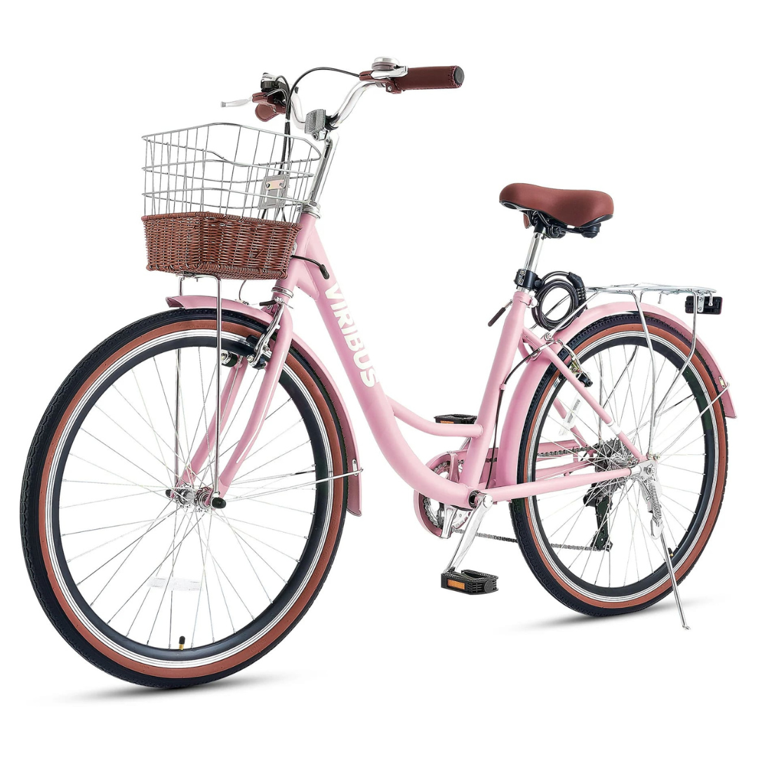 Viribus Cruising Bikes for Women Pink