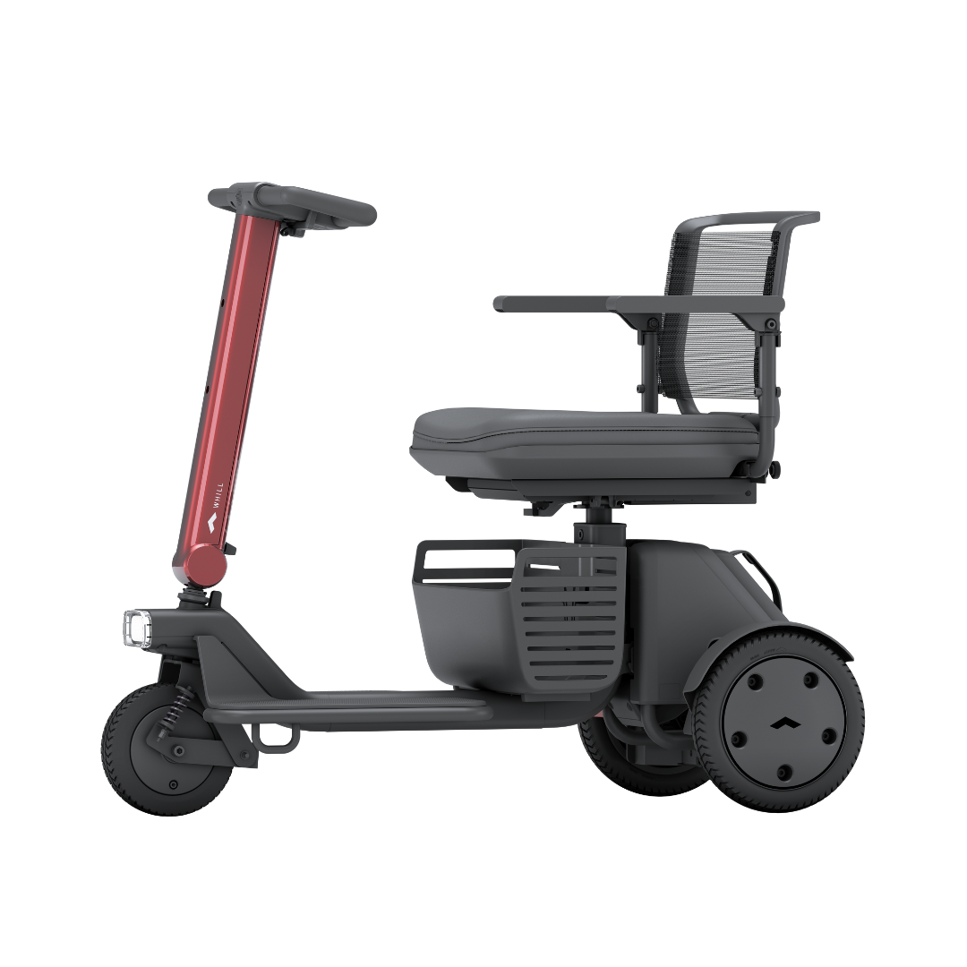 Whill Model Ri 3-Wheel Portable Electric Mobility Scooter - Senior.com 