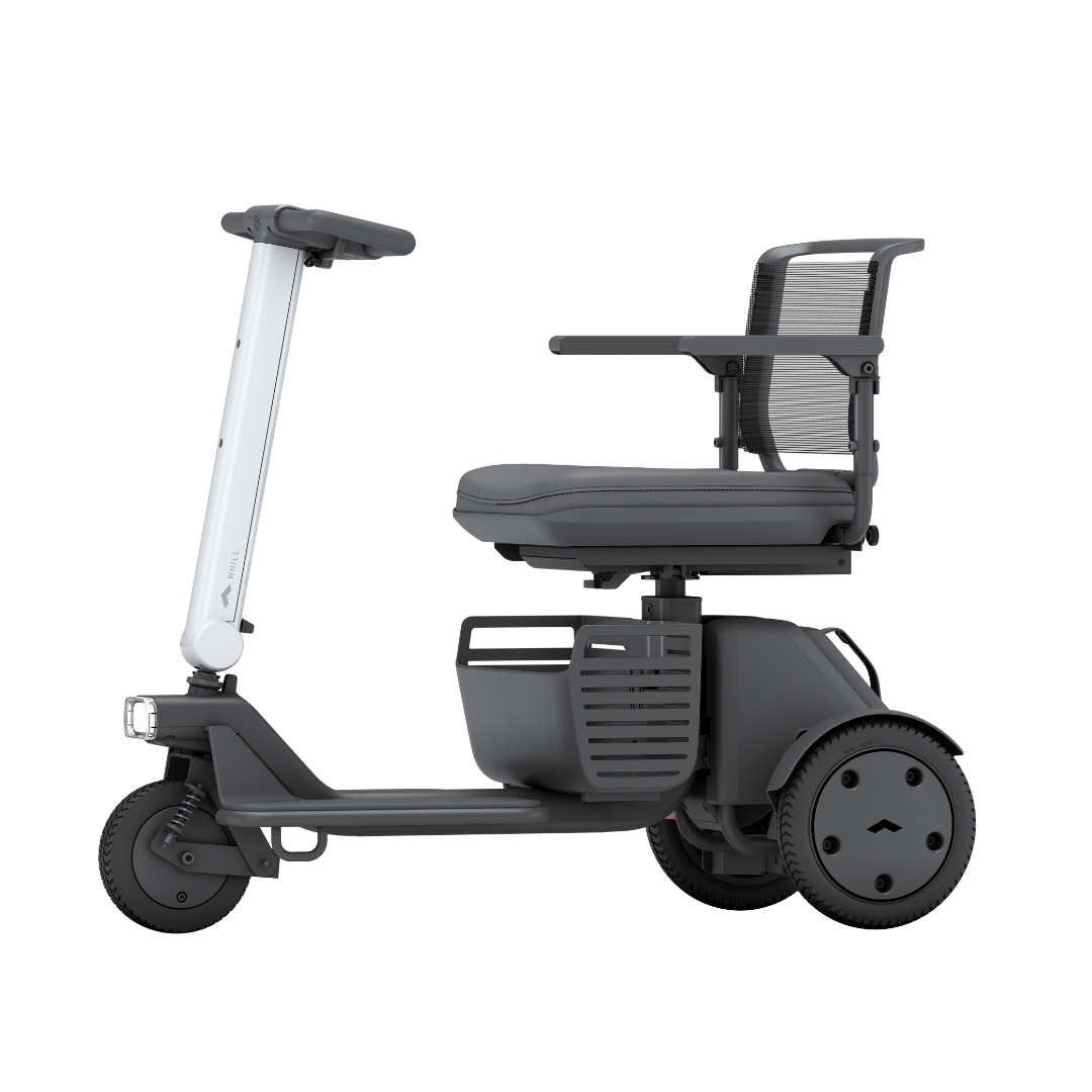 Whill Model Ri 3-Wheel Portable Electric Mobility Scooter - Senior.com 