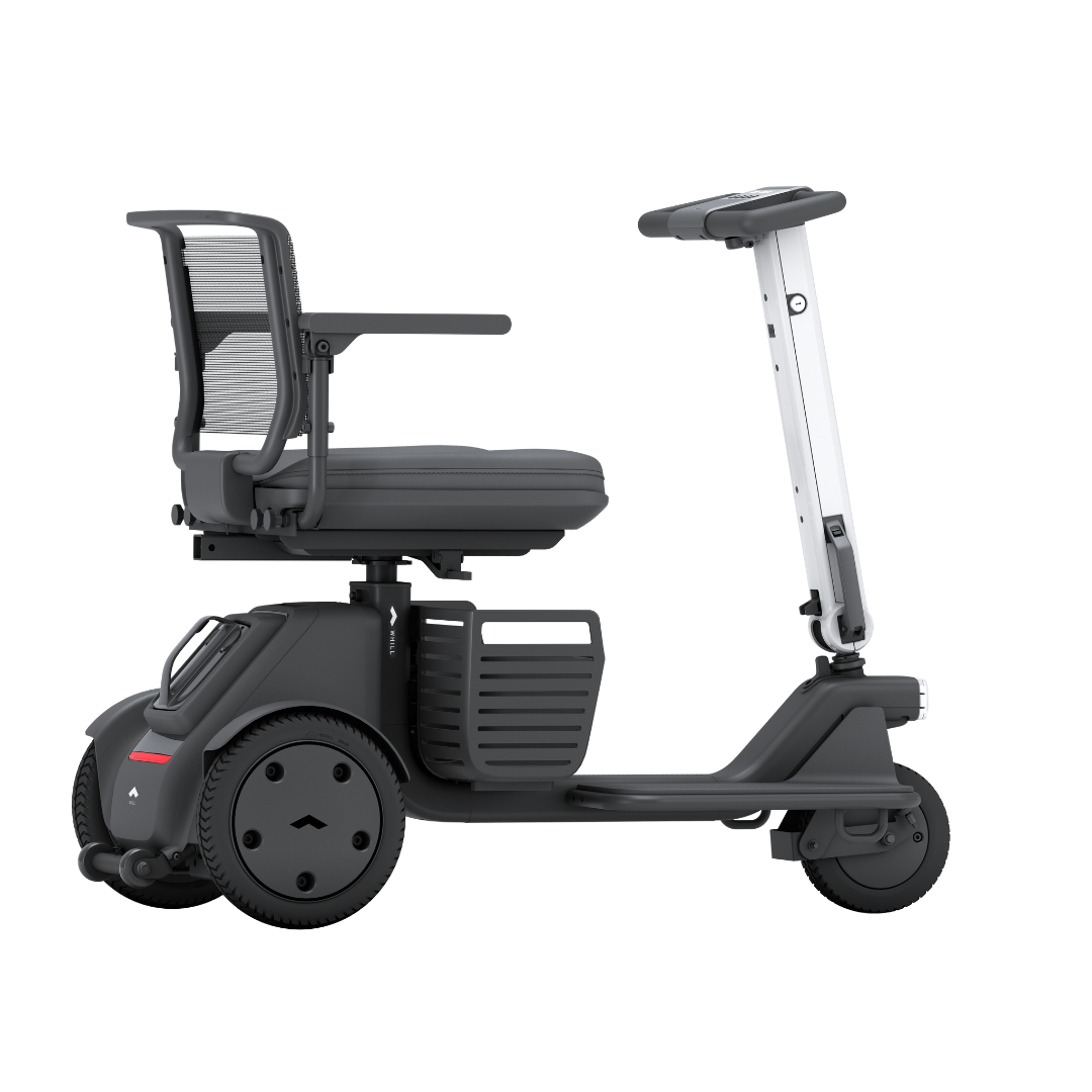 Whill Model Ri 3-Wheel Portable Electric Mobility Scooter - Senior.com 