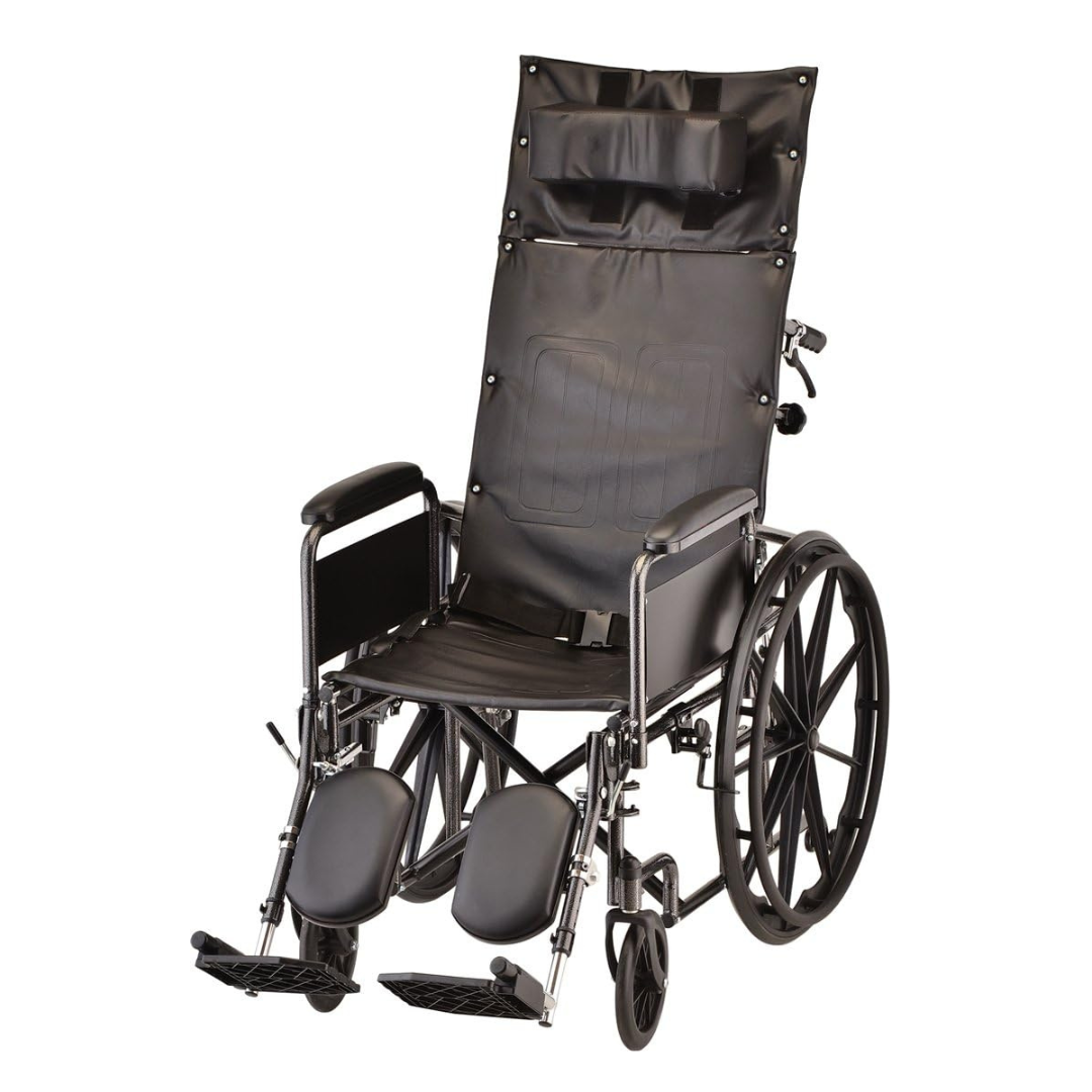 Nova Medical Reclining Wheelchair with Full Arms & Elevating Leg Rests - Senior.com Wheelchairs