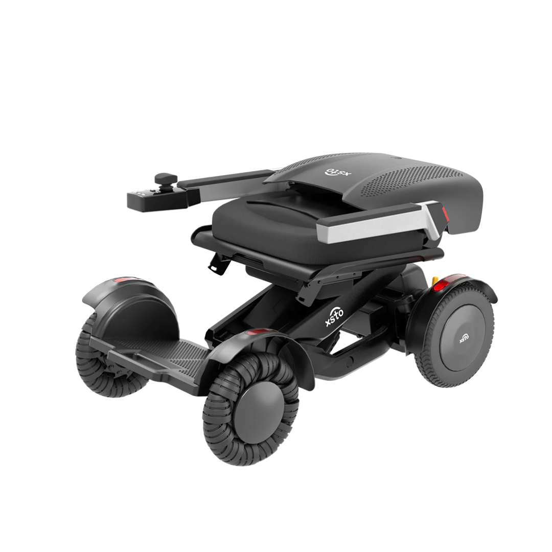 XSTO M4 Self Balancing All-Terrain Portable Power Wheelchair with Adjustable Seat Height - Senior.com 