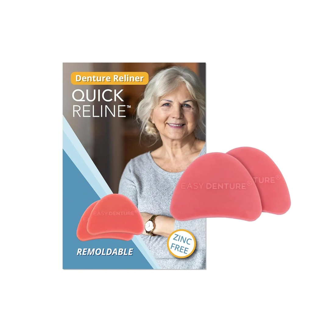 Easy Denture Quick Reline™ (Boil & Fit) Denture Reliner Kit - Pack of 2 - Senior.com Denture Adhesives