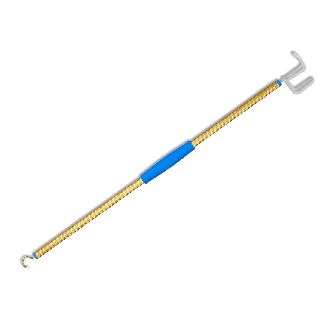 Nova Medical Dressing Stick for Clothing & Socks - Extra Long 27” Hook Stick - Senior.com Dressing Kit