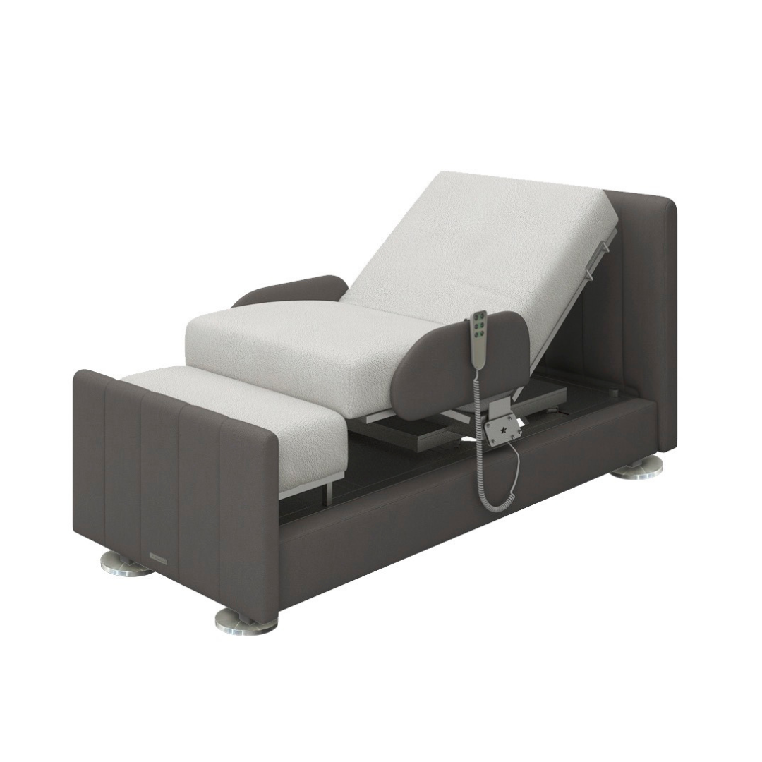 Charme Starsleep Orin Full Electric Rotating Bed Package with Stand Assist - Senior.com Full Electric Beds