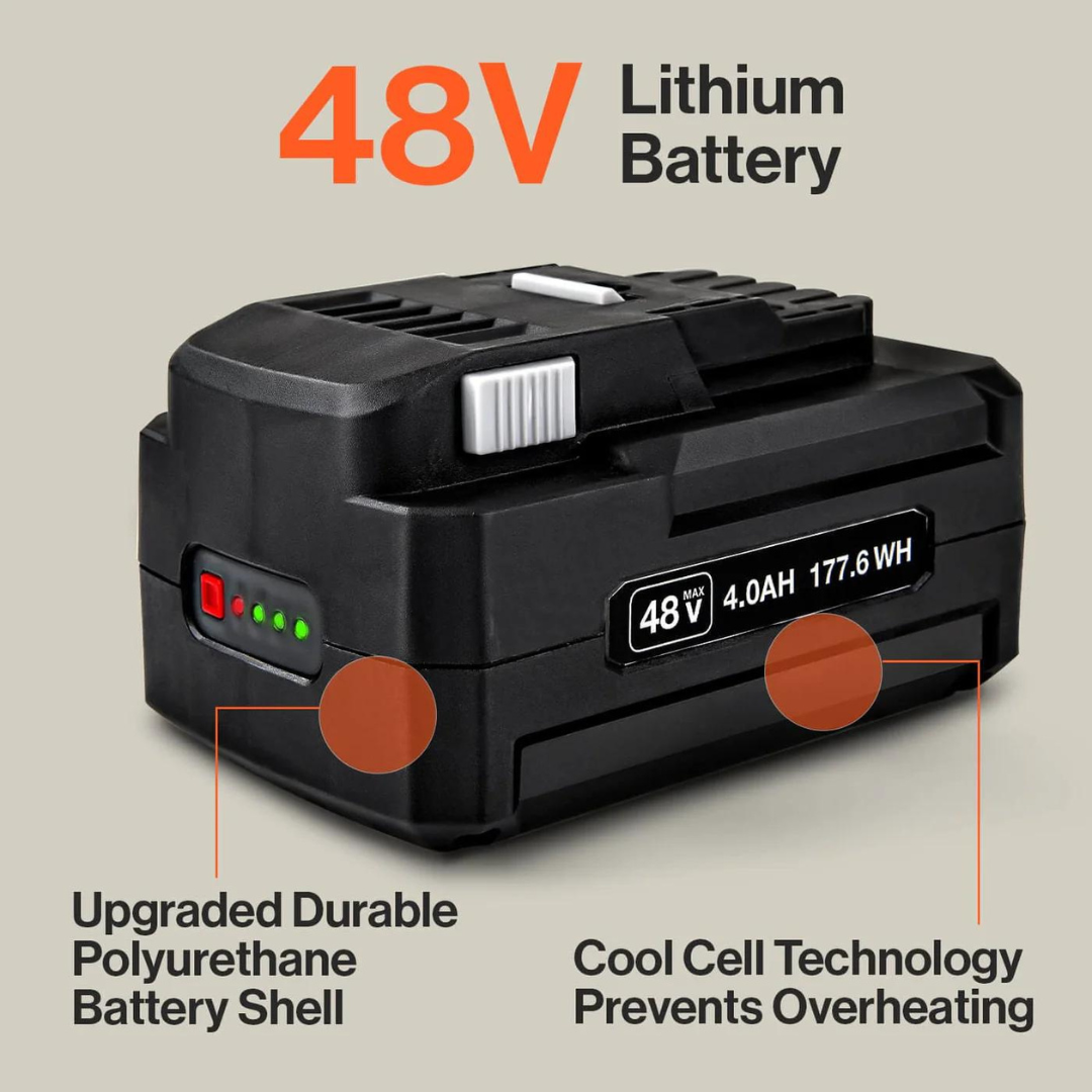 SuperHandy Super Duty Pro 48V DC 4Ah Lithium Ion Rechargeable Battery - Senior.com Power chair Batteries