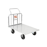 SuperHandy Platform Truck & Trailer - 1200 Lb Capacity - Connects Directly to Utility Tugger - Senior.com Wagons