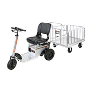 SuperHandy Platform Truck & Trailer - 1200 Lb Capacity - Connects Directly to Utility Tugger - Senior.com Wagons