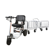 SuperHandy Platform Truck & Trailer - 1200 Lb Capacity - Connects Directly to Utility Tugger - Senior.com Wagons