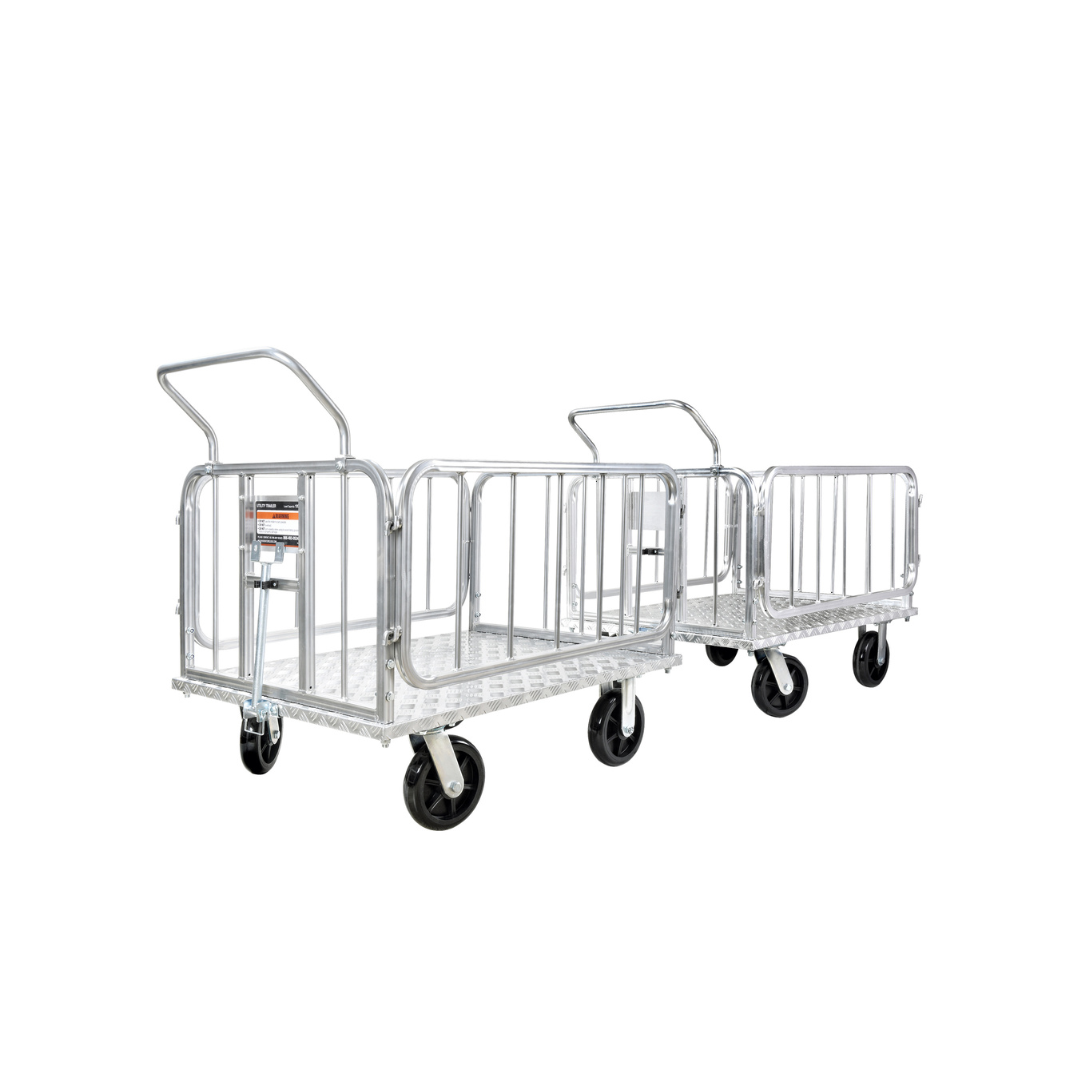 SuperHandy Platform Truck & Trailer - 1200 Lb Capacity - Connects Directly to Utility Tugger - Senior.com Wagons