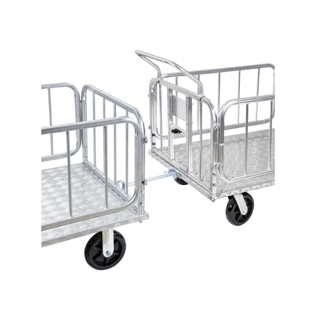 SuperHandy Platform Truck & Trailer - 1200 Lb Capacity - Connects Directly to Utility Tugger - Senior.com Wagons