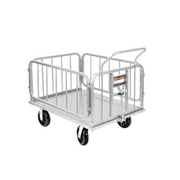 SuperHandy Platform Truck & Trailer - 1200 Lb Capacity - Connects Directly to Utility Tugger - Senior.com Wagons