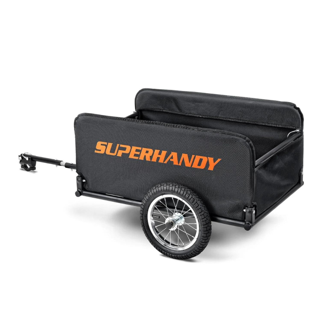 SuperHandy Scooter Cargo Trailer - 155 lbs Capacity, Lightweight, Tool Free Assembly - Senior.com 