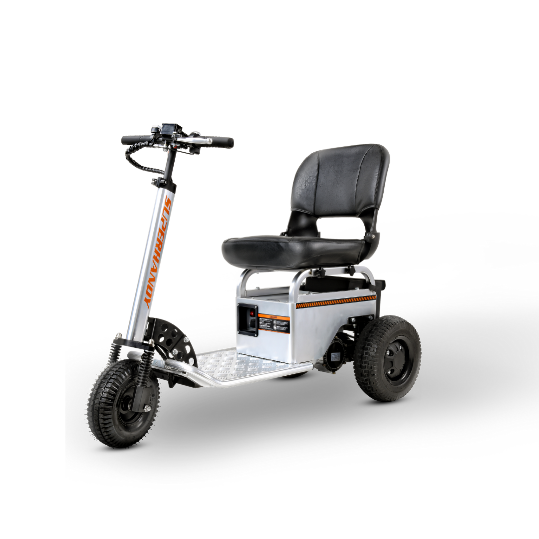 SuperHandy Tugger Electric Utility Tow Tractor - 2600 lbs Towing Capacity - Senior.com Utility Carts