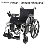 Foldawheel PW-800BM Lightweight Portable Power Wheelchair - Senior.com Power Chairs