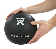 CanDo Circular Ball Rebounder with Plastic Rack & Medicine Ball 5-Piece Set - Senior.com Exercise Balls