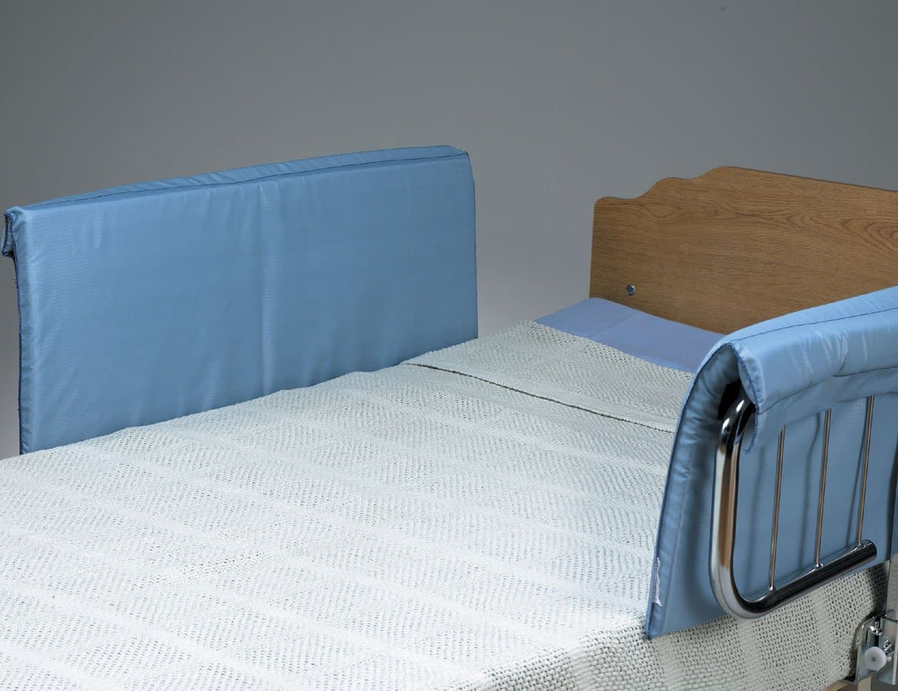 DMI Convoluted Hospital-Size Bed Pad (33 x 72 x 4-Inches, Blue)