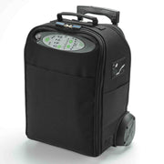 DeVilbiss iGo® Portable Oxygen Concentrator with Rolling Cart - Senior.com Portable Oxygen Concentrators