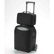 DeVilbiss iGo® Portable Oxygen Concentrator with Rolling Cart - Senior.com Portable Oxygen Concentrators