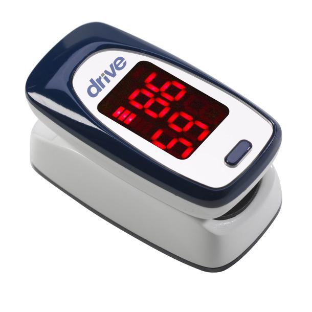 Drive Medical Fingertip Pulse Oximeter - Displays SpO₂ and Pulse Rate - Senior.com Fingertip Pulse Oximeters