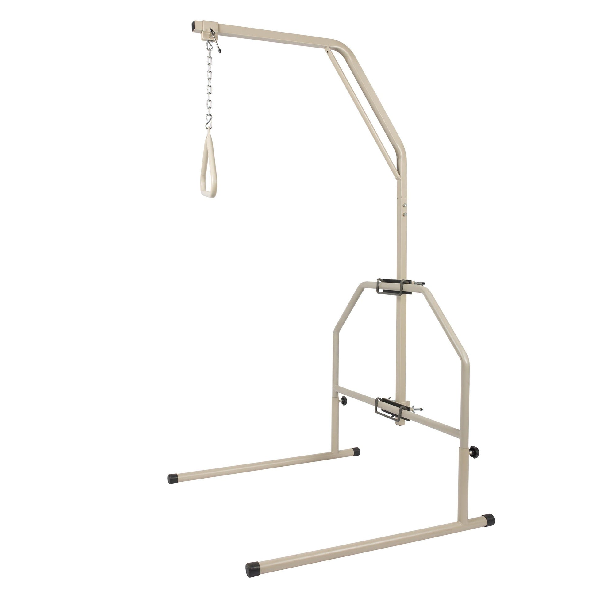 Dynarex LTC Trapeze Bar with Stand - Patient Assist Repositioner - Senior.com Trapeze Grab Bars