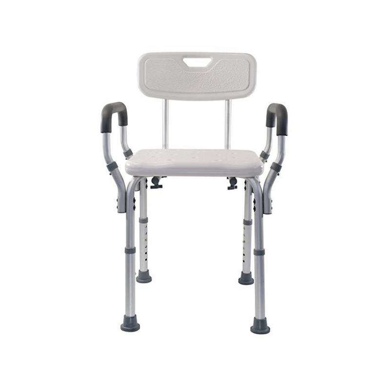 Essential Medical Supply Shower Benches with Padded Arms - Senior.com Bath Benches & Seats
