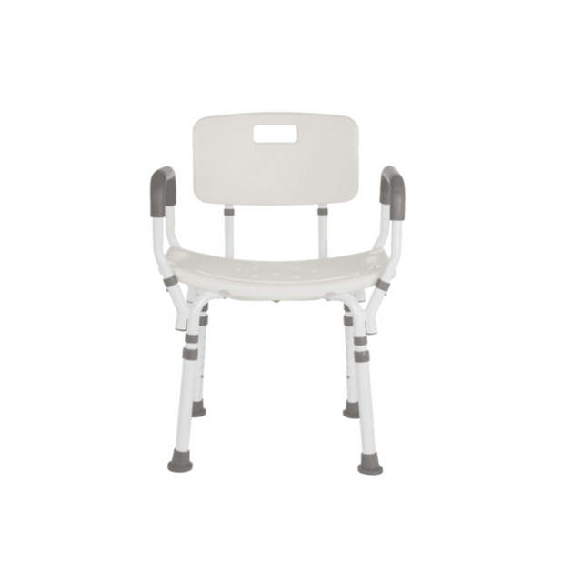 Lifestyle Mobility Aids Premium Shower Chair with Back and Padded Arms