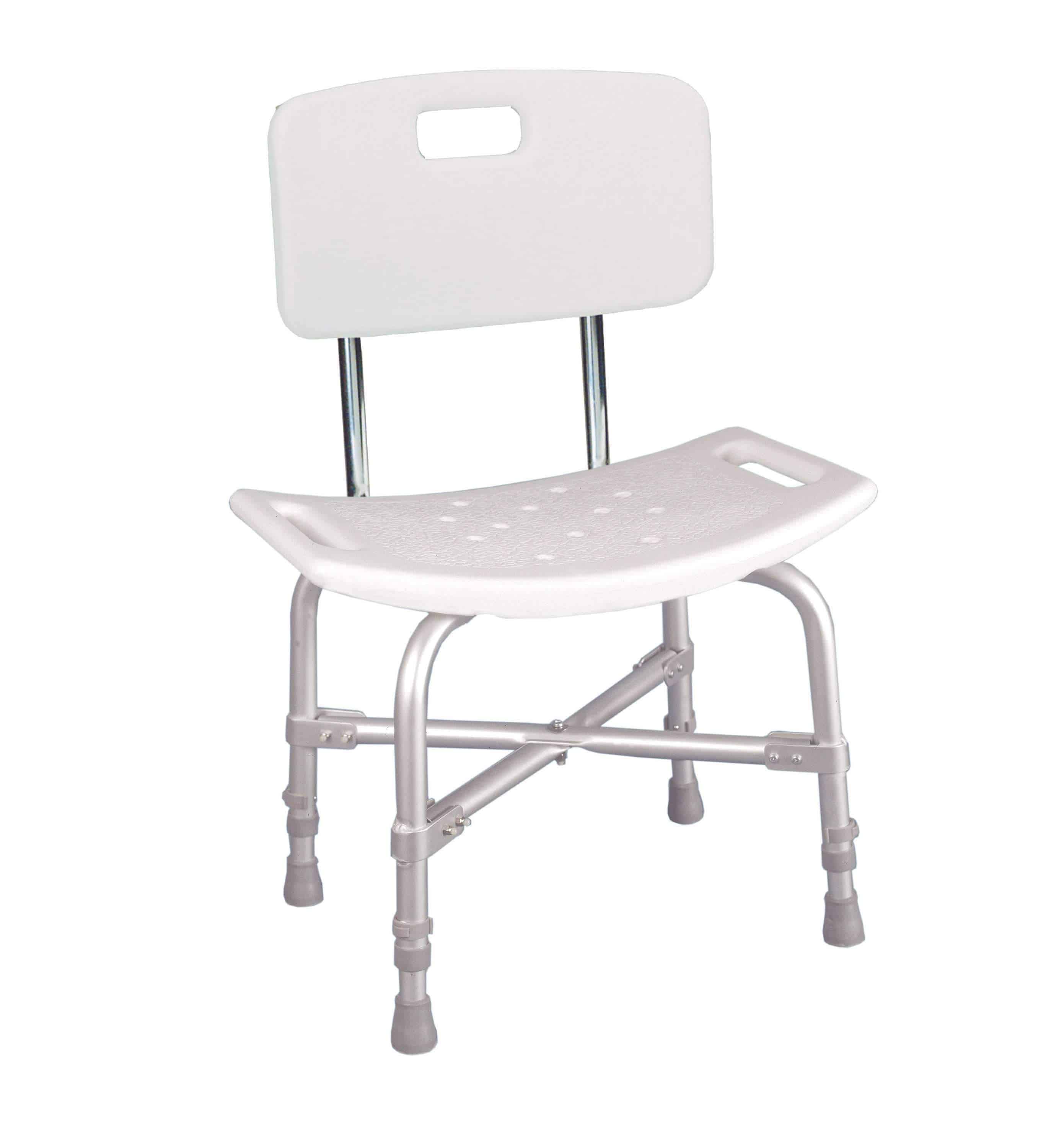 Drive Medical Bariatric Heavy Duty Bath Bench with Backrest - Senior.com Bath Benches & Seats