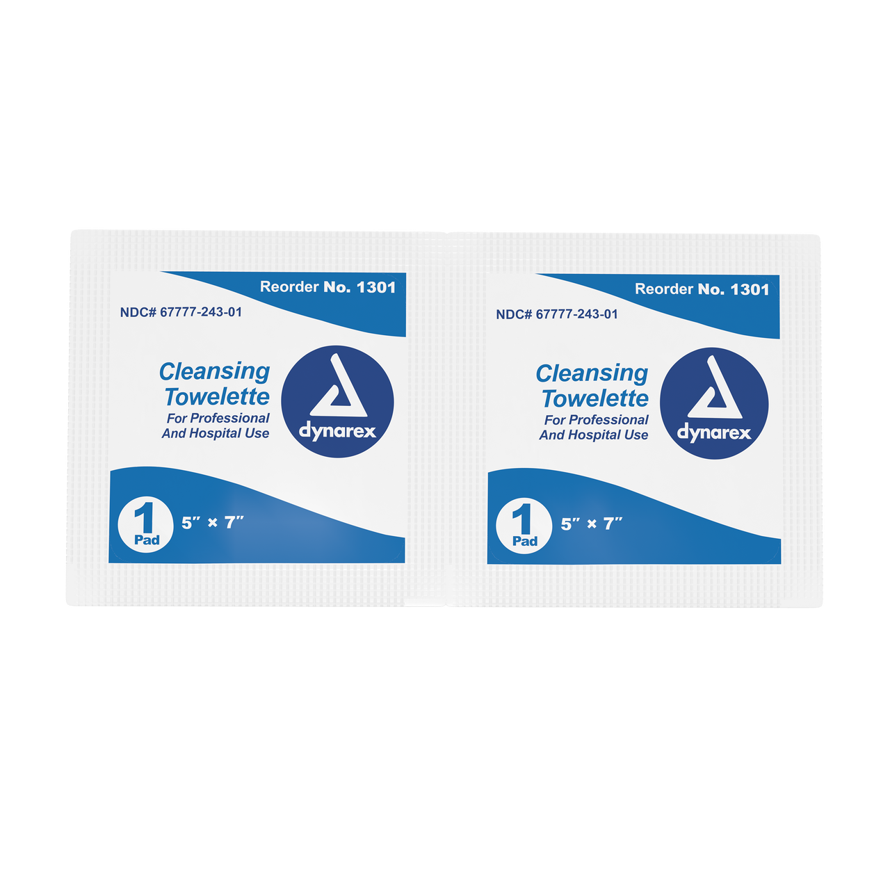 Dynarex General First Aid Cleansing Wipes - Large 5" x 7" - Senior.com Cleansing Wipes