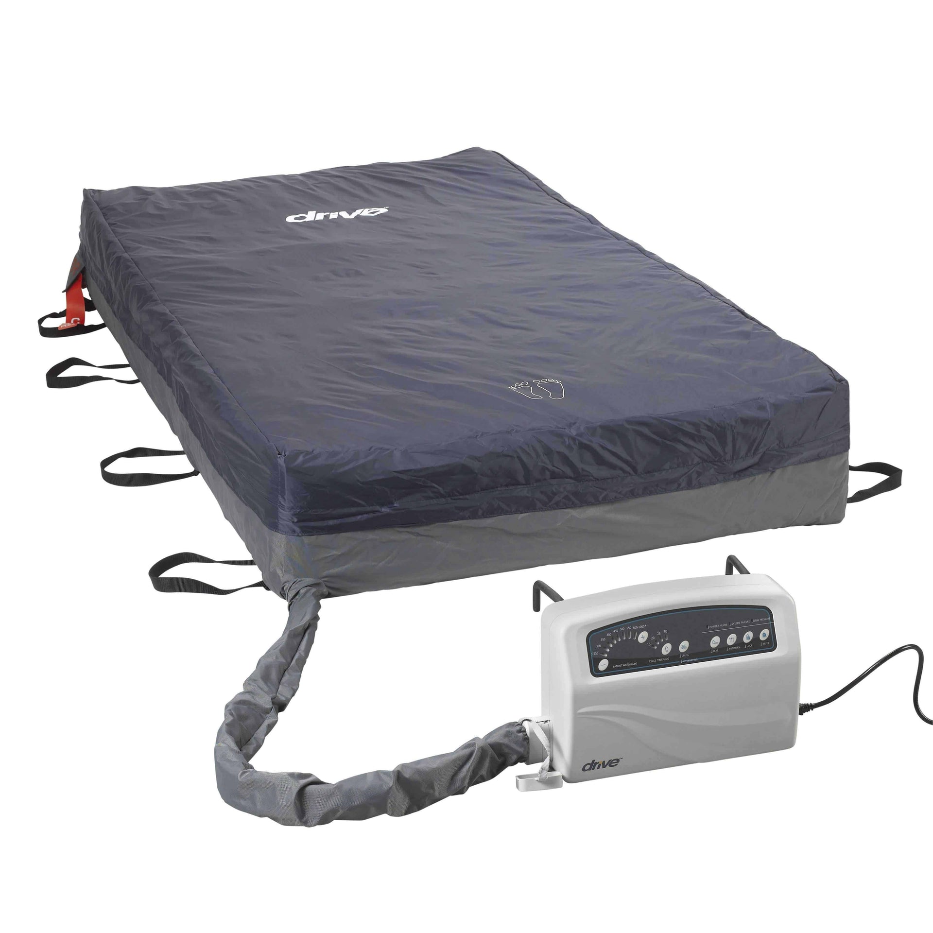 Drive Medical Med Aire Plus Bariatric Heavy Duty Low Air Loss Mattress System - Senior.com Support Surfaces