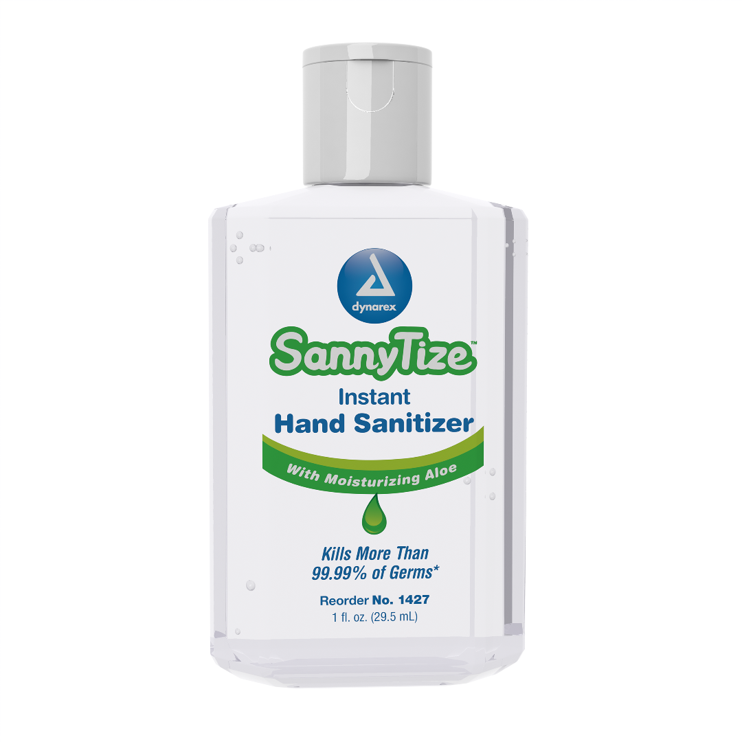Dynarex Sannytize Instant Hand Sanitizer with Aloe - Senior.com Hand Sanitizers