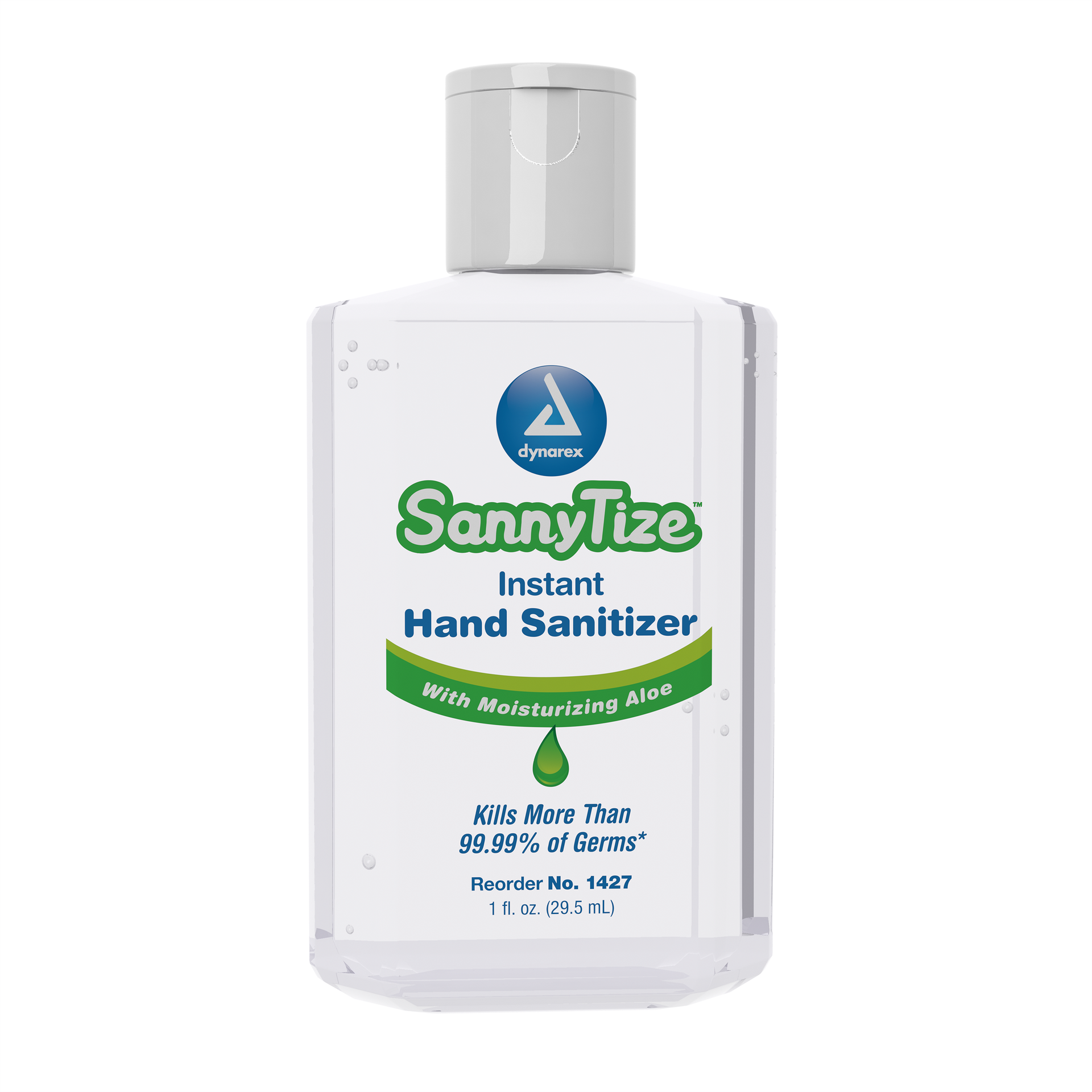 Dynarex Sannytize Instant Hand Sanitizer with Aloe - 4 oz Bottles - Senior.com Hand Sanitizers