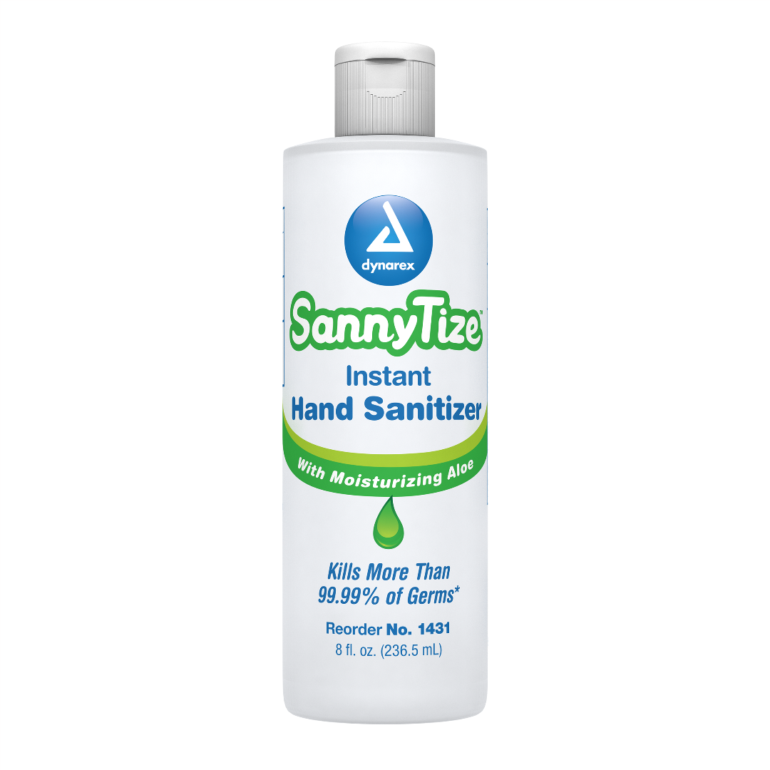 Dynarex Sannytize Instant Hand Sanitizer with Aloe - Senior.com Hand Sanitizers
