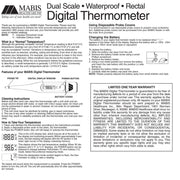 Mabis Hospi-Therm 60-Second Rectal Digital Thermometer - Senior.com Digital Thermometers