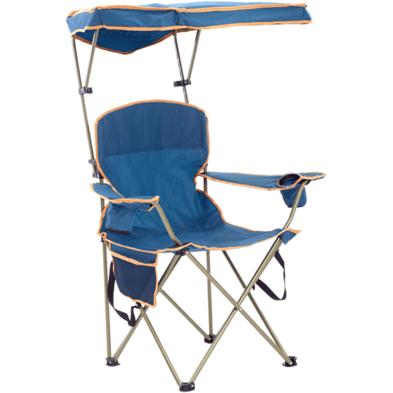 Quik Shade Max Shade Chair w/ Adjustable Canopy & 2 Cup Holders - Senior.com Portable Chairs