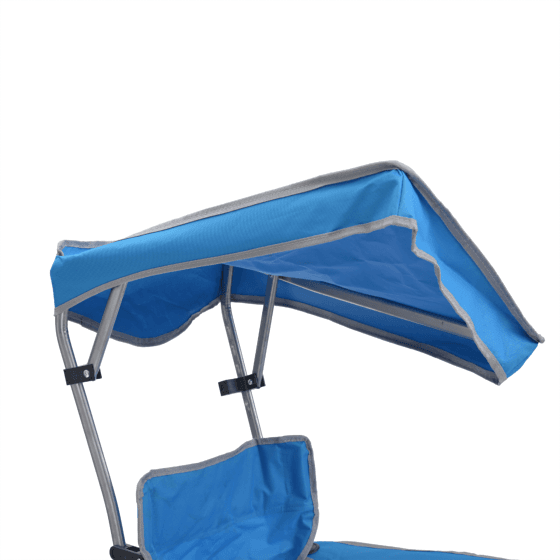 Quick Shade Kids Shade Folding Chair with Shade Cover & Cup Holder - Senior.com Portable Chairs