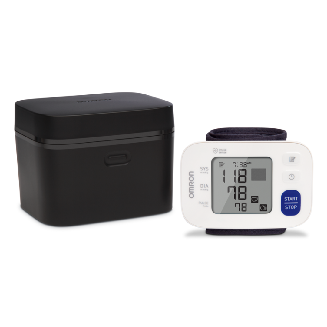 Omron 3 Series Wrist Blood Pressure Monitor with 60 Blood Pressure Readings - Senior.com Blood Pressure Monitors