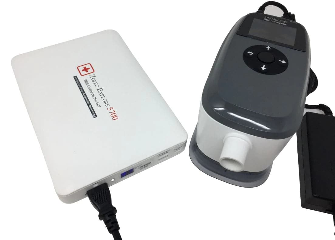 Zopec EXPLORE 5700 Travel CPAP Battery and Universal Portable Power Pack - Senior.com Portable Battery Packs