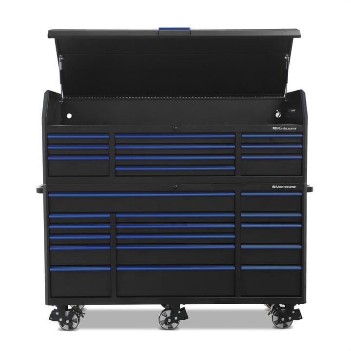 Montezuma 72 X 30 Inch Tool Box Rolling Tool Cabinet W Power