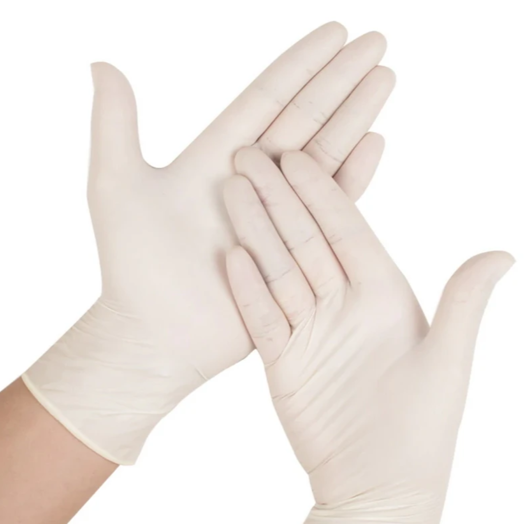Trilon NonSterile Vinyl Standard Cuff Length Exam Gloves - Smooth Clear - Senior.com Exam Gloves