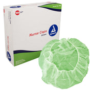 Dynarex Nurse and Surgeon Caps - Soft Elastic Headband - 100 Per Box - Senior.com Surgeon Caps