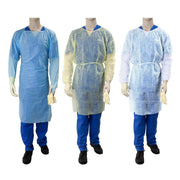 Dynarex Disposable Isolation Gowns Professional-Grade - Individually wrapped - Senior.com Isolation Gowns Level 1