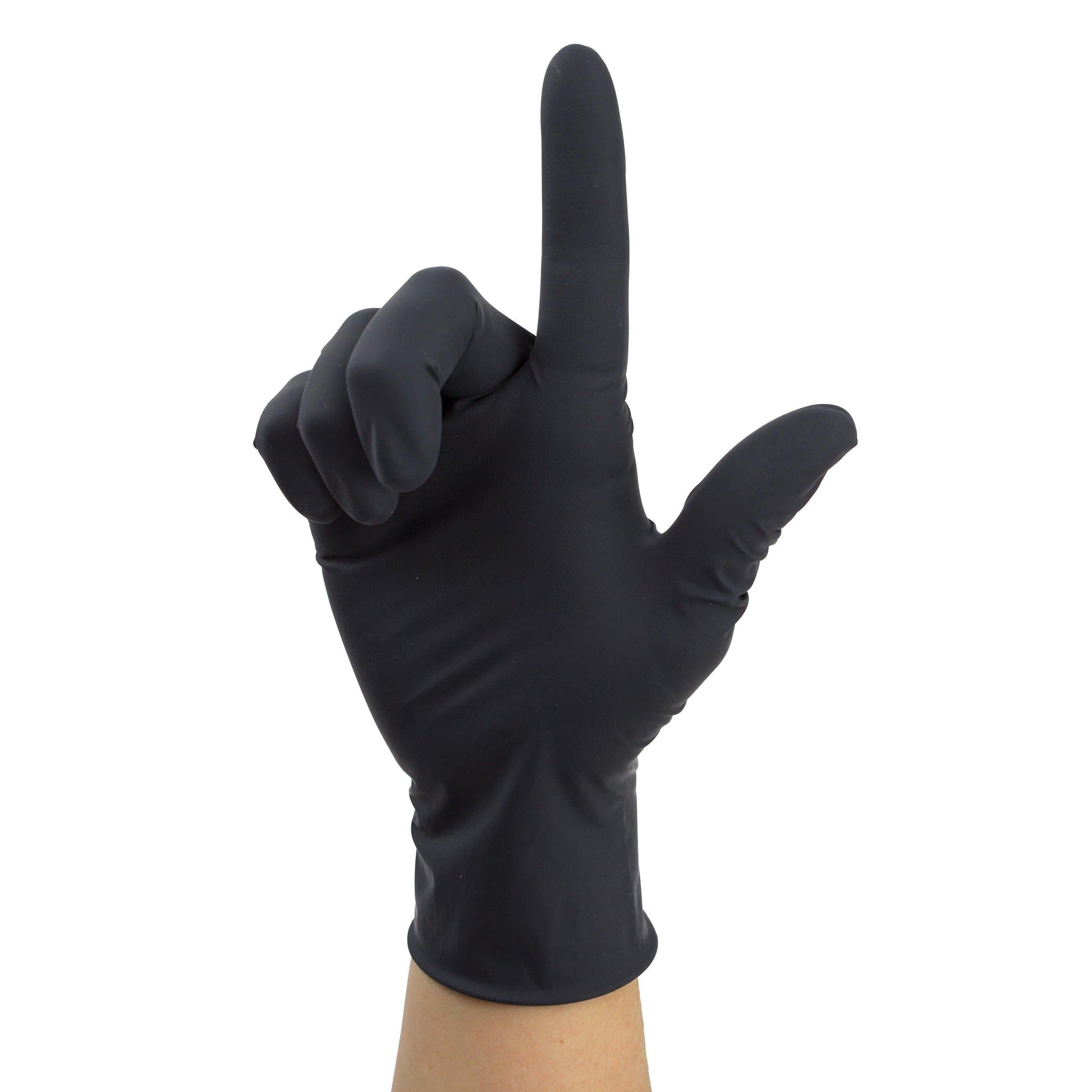 Dynarex Black Arrow Powder-Free Latex Exam Gloves - Senior.com Latex Gloves