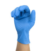 Dynarex Safe-Touch Blue Nitrile Exam Gloves - Powder-Free - Senior.com Nitrile Gloves