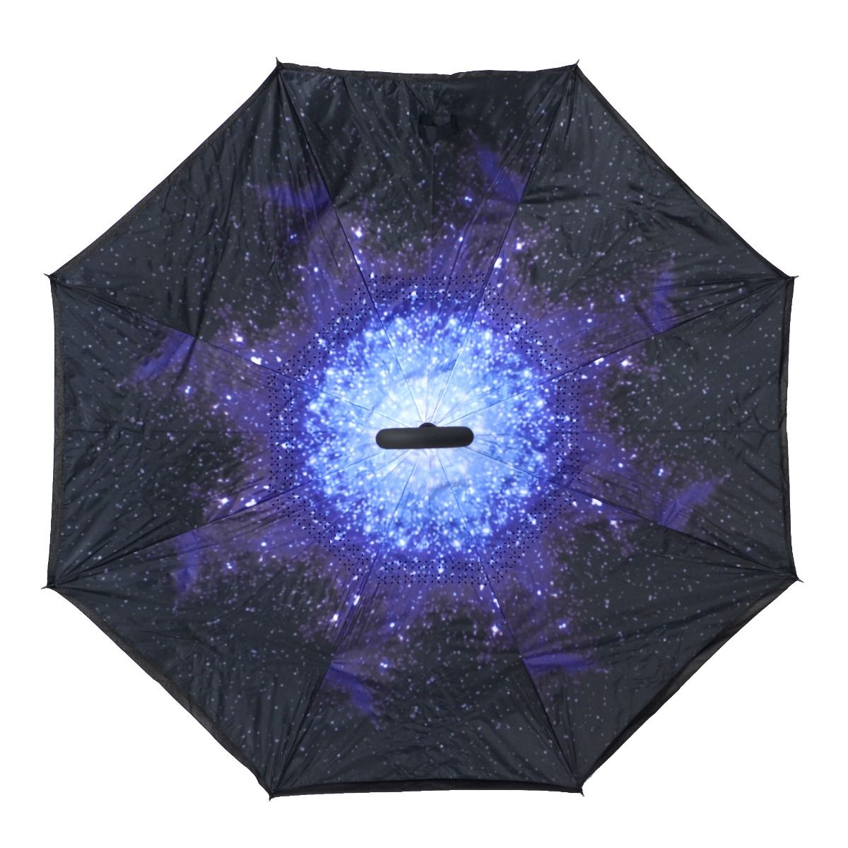 Topsy Turvy Designer Umbrellas - Drip Free Windproof - Galaxy - Senior.com Umbrellas