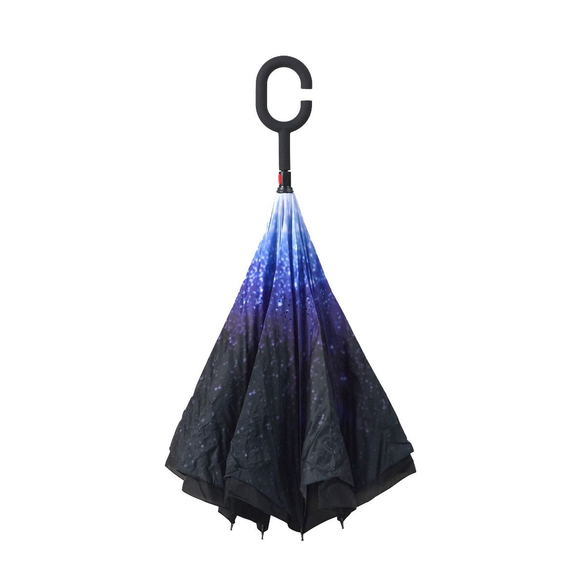 Topsy Turvy Designer Umbrellas - Drip Free Windproof - Galaxy - Senior.com Umbrellas