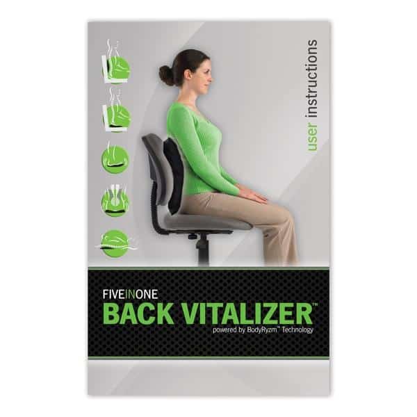 OPTP Back Vitalizer Multi Functional Air Pillow Up To 400 lb Support